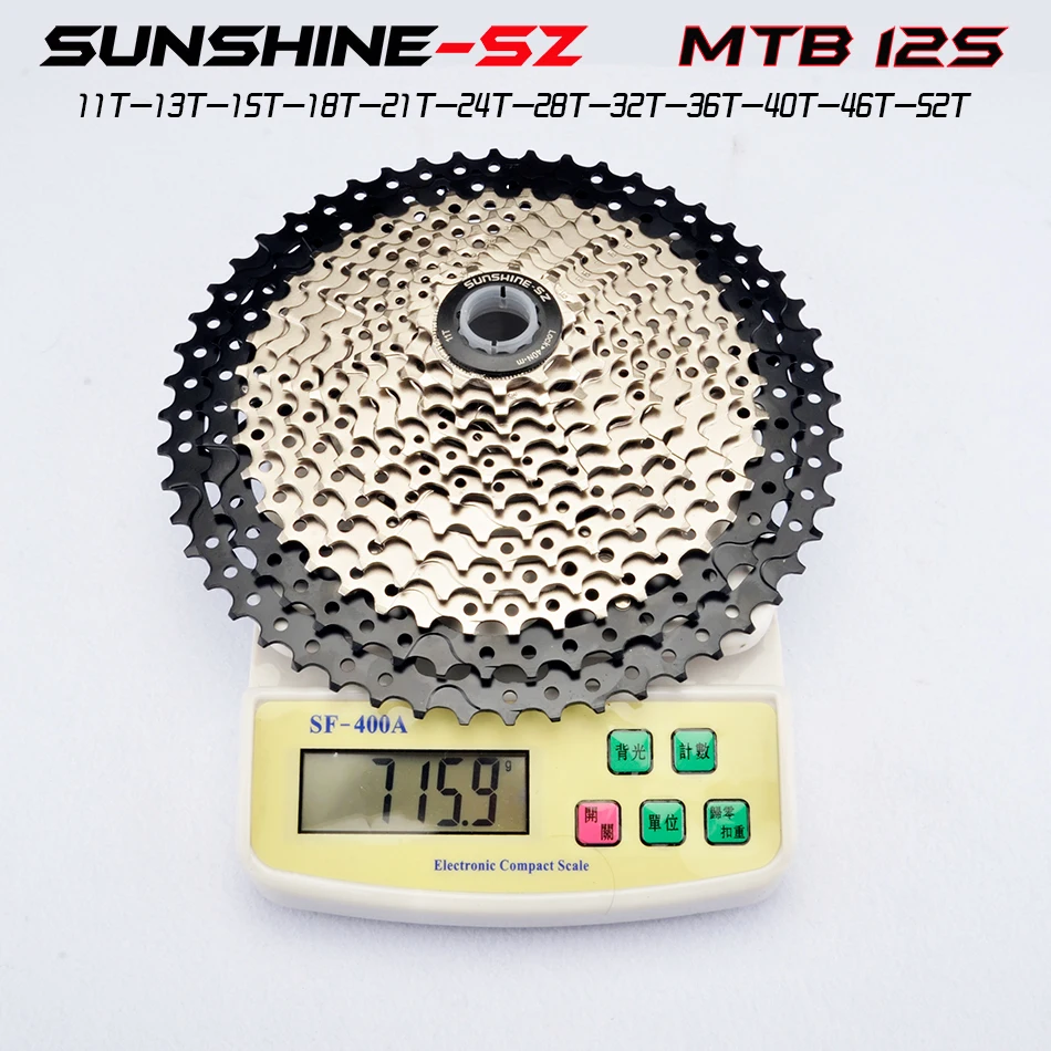 Бесплатная доставка SUNSHINE 8S 9S 10s 11S 30s Geschwindigkeit 36/42/46/50t Freilauf Breite Verhaltnis Mountainbike Fahrrad