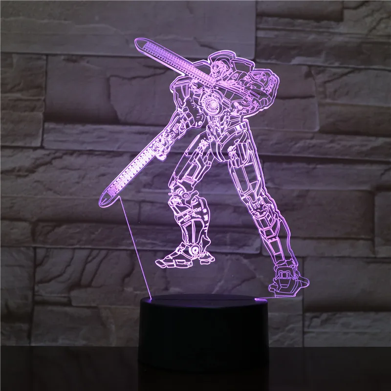 

Hot Movie Hero Characters 3D LED Night Light Changing Lamp Halloween Light Acrylic Illusion Desk Lamp For Kids Gift Dropship