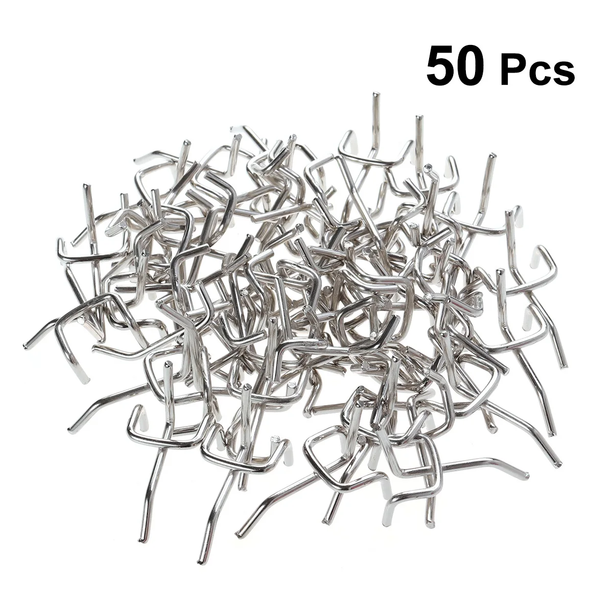 50 шт. карбоновая сталь Pegboard Крючки для гаражных работ хранение в магазине