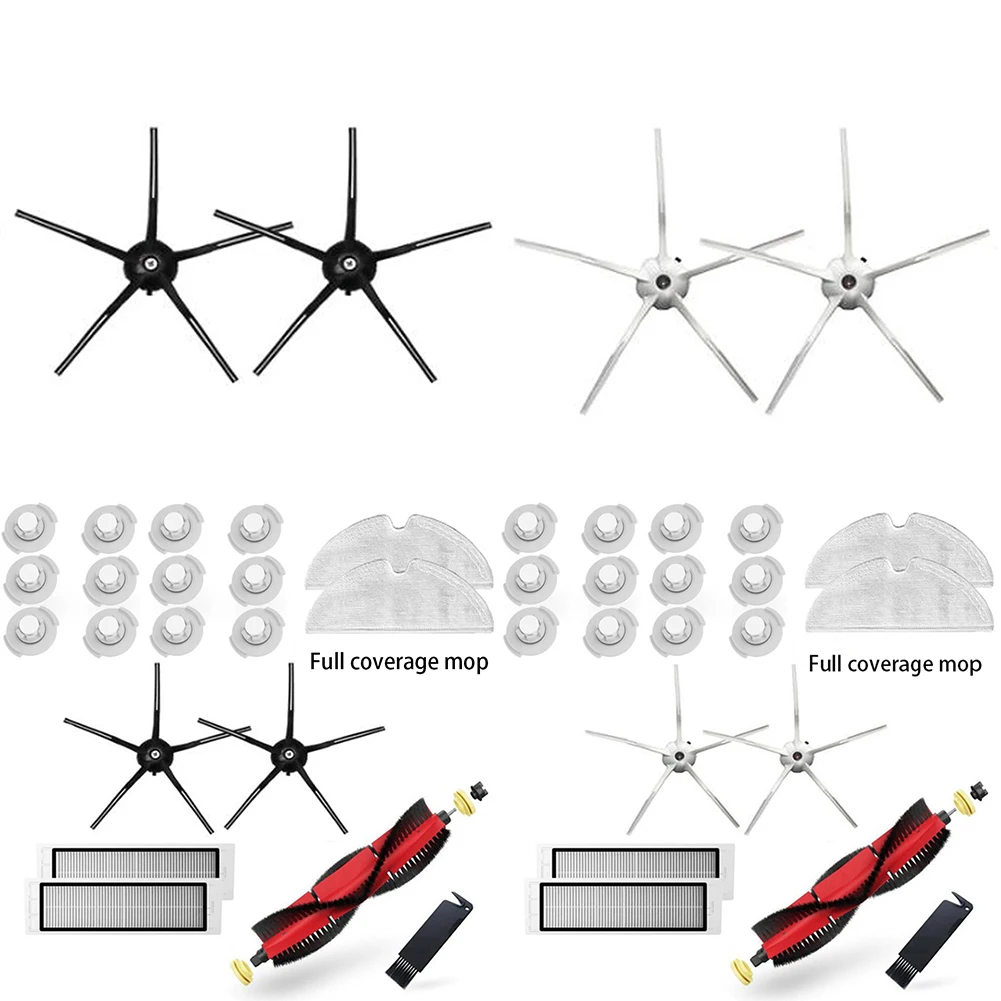 

20 штук полный охват Швабра для S6 S50 S5 S6 S4 E4 запчасть для пылесоса бытовые чистящие средства вакуумный швабры для домашней уборки