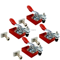 4pcs quick chuck clamp fixing plate engraving machine engraving fasteners cnc router fixture woodworking aluminum plate fixing