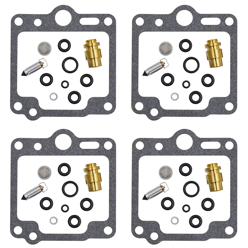 

4Sets Motorcycle Parts Carburetor Rebuild Repair Kit For Yamaha XJ700X MAXIM X XJ750 FJ1100 FJ1200 XJ700 XJ FJ 700 750 1100 X
