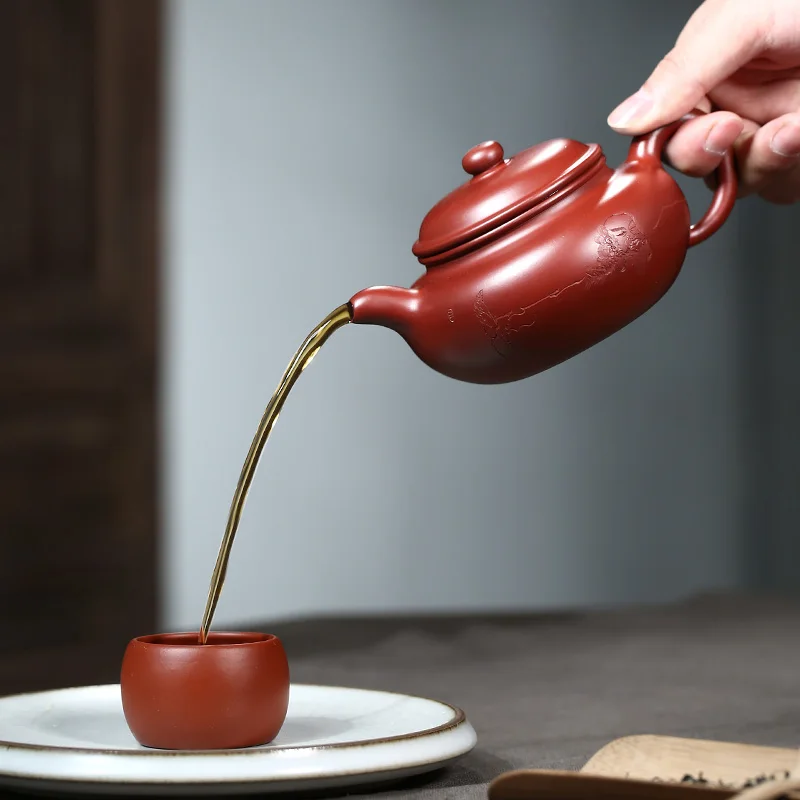 

TaoYuan Tibetan sand yixing recommended pure manual xiao-lu li with home outfit dahongpao archaize the teapot