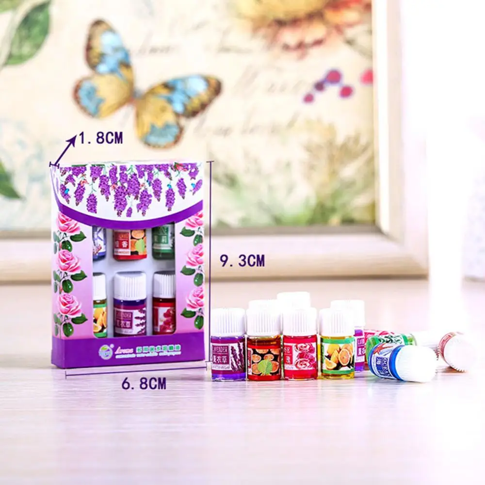 6 шт./компл. Лавандовое розовое море сандаловое дерево Жасмин лимон уход эфирные