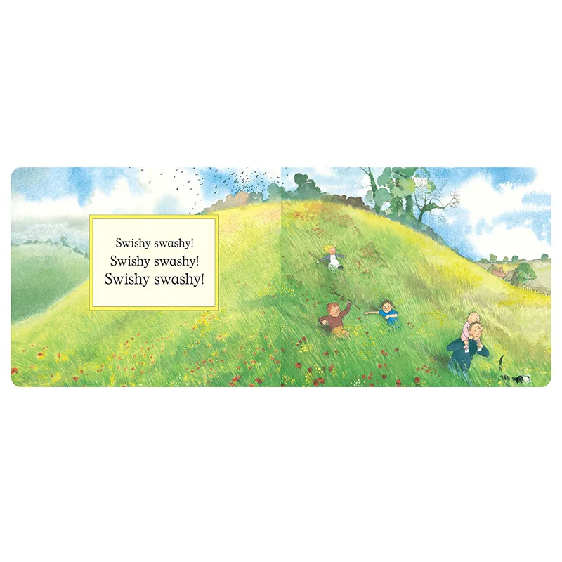 Мы отправляемся на охоту с медведем Майкла росен английская карточка картинками