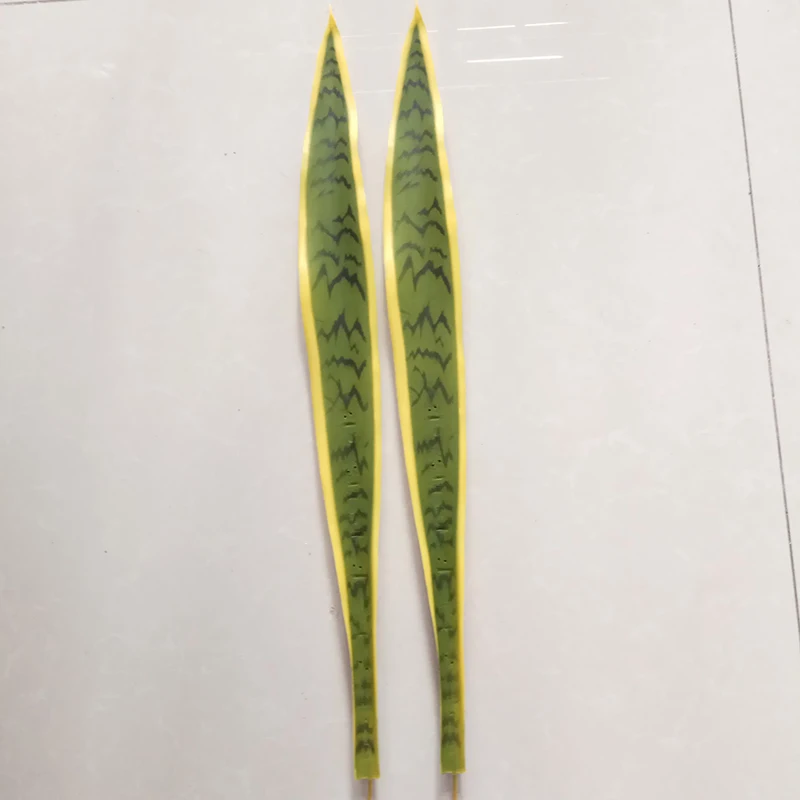 Цвет: желтый Искусственное суккулентное растение Agave пустынные растения Sansevieria Trifasciata Prain домашний офис Декор Искусственный Бонсай тропические листья - Цвет: Цвет: желтый
