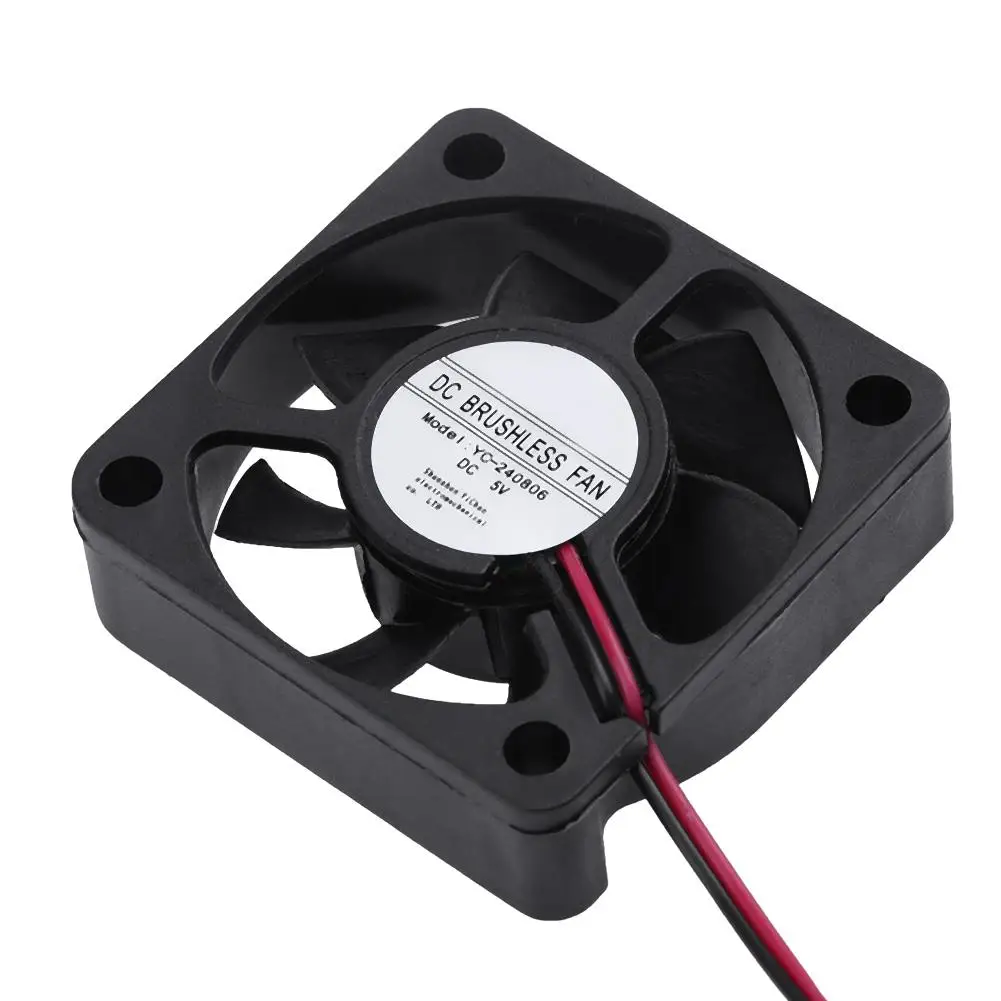

Waterproof Yc-240806 5V 50x50x15mm Low Noise Brushless Sleeve Bearing Cooling Fan Radiator