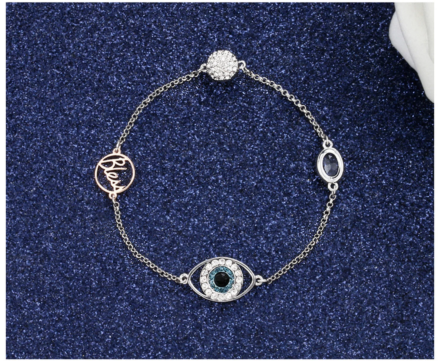 

High Quality Swa's Best Material, Devil's Eye Mini Women's Bracelet Charming Fashion Jewelry