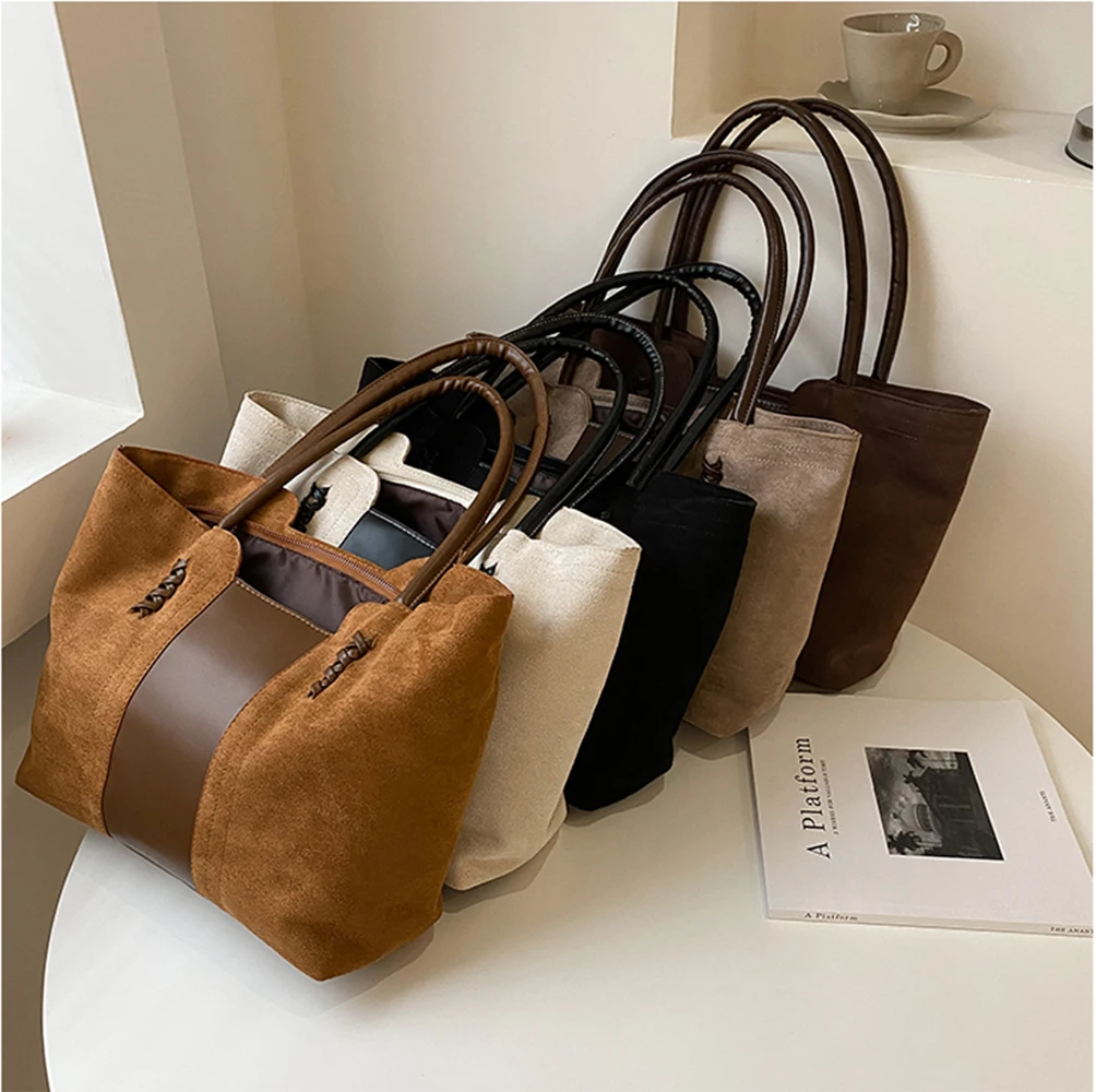

Luxury trendy faux deerskin velvet fashion ladies handbag shoulder bag