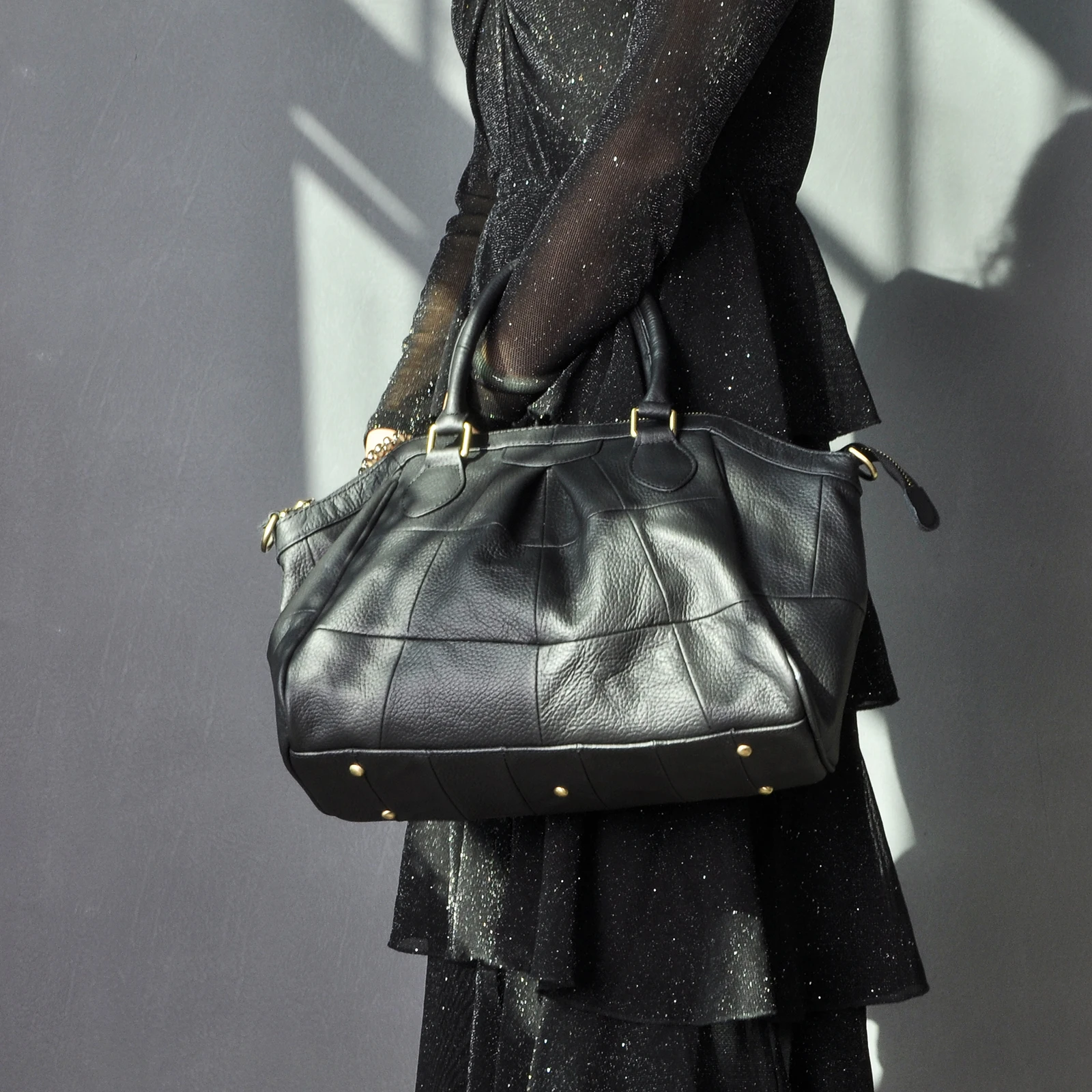 Повседневная дизайнерская дамская сумочка из натуральной кожи мессенджер на