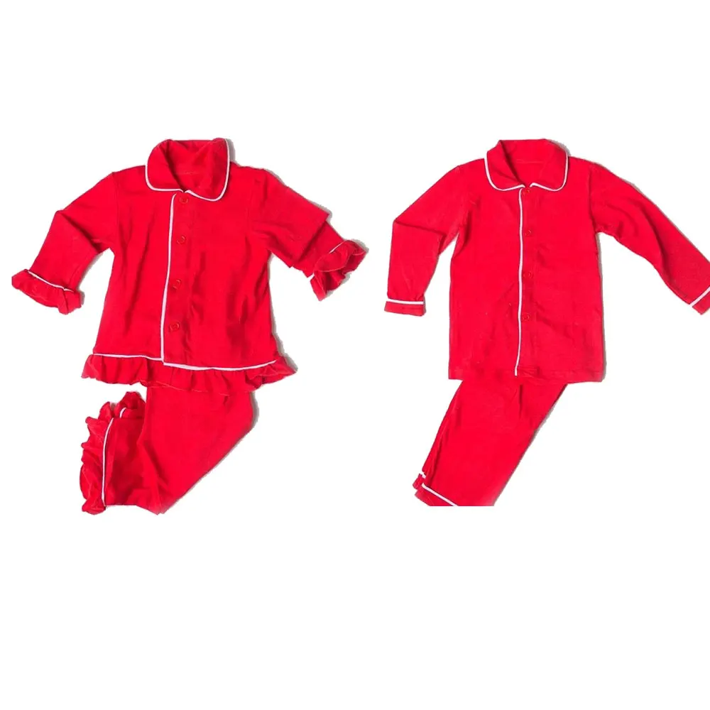 Рождественские пижамы для всей семьи Пижама маленьких мальчиков и девочек с