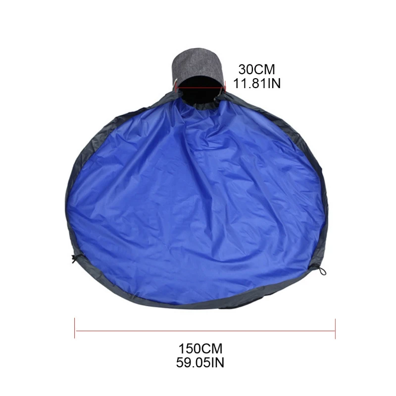 

Multipurpose Toy Quick Storage Basket Play Mat Practical Durable Collapsible Bag Drawstring Portable Container Chest