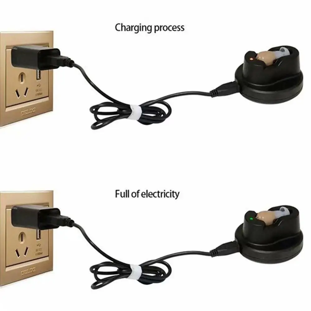 

G-12 Hearing Aid Rechargeable Hearing Device Ear Hearing Elderly Amplifier Aids Sound For The For Deafness A5S7