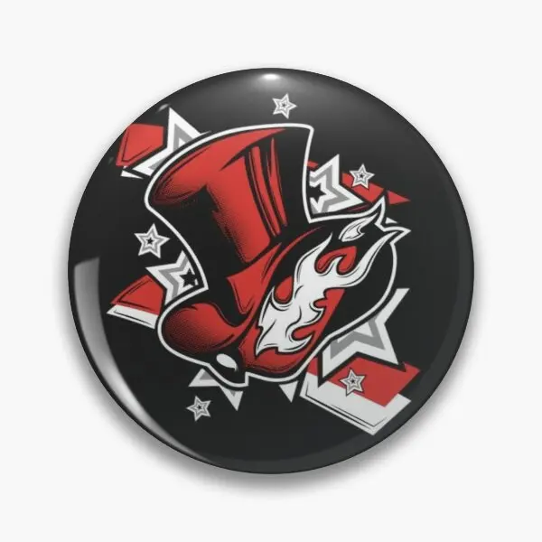 

Persona 5 Royal The Phantom Thieves Logo Customizable Soft Button Pin Funny Lapel Pin Cute Cartoon Brooch Jewelry Clothes