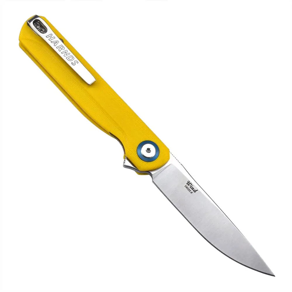 Нож Harnds CK9200 с клипсой тактический складной клинок 14C28N ручка HRC58 G10 Керамический