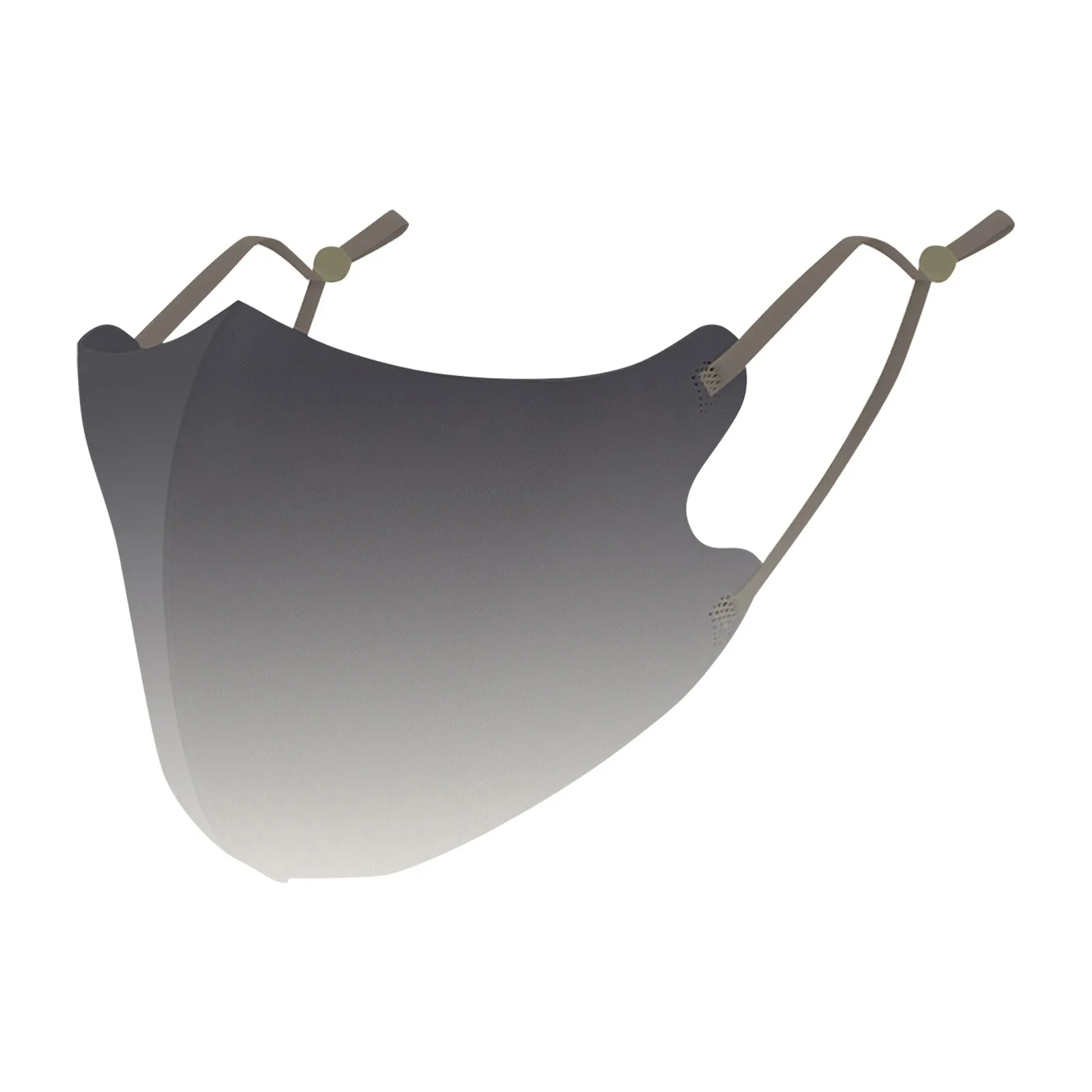 Маска для лица моющаяся многоразовая с радужным принтом взрослых мягкая дышащая