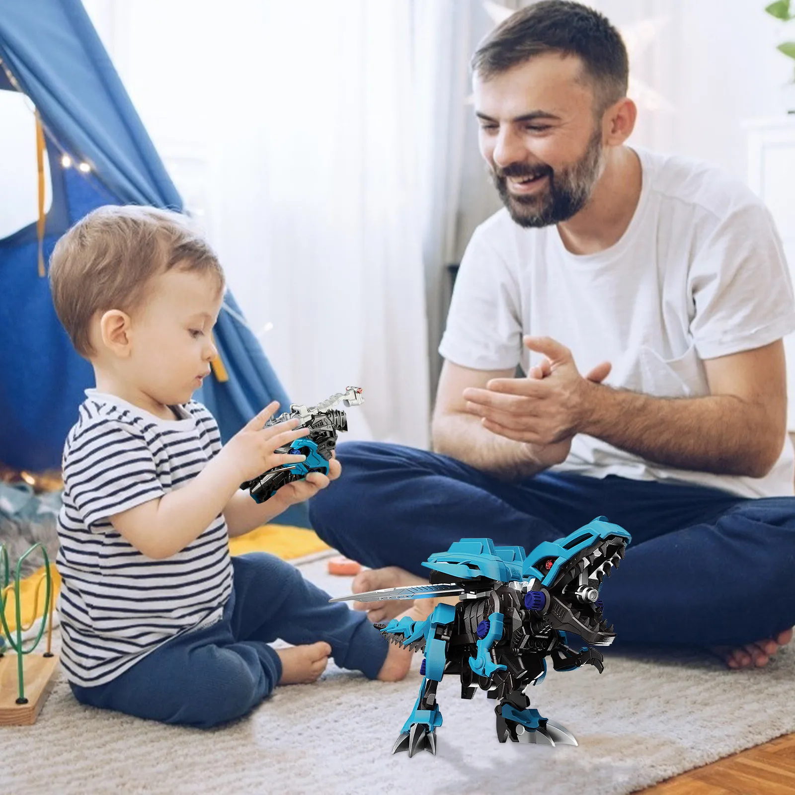 Набор для сборки стеблей динозавров Детский конструктор креативное мышление