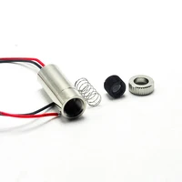 focusable 810nm 25mw near infrared ir diode laser line module w 120 degree lens 12x35mm 3v