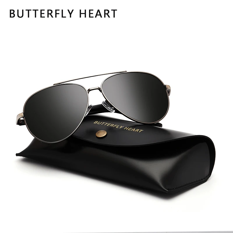 Бабочка в форме сердца 2021 фирменные поляризационные женские солнцезащитные очки