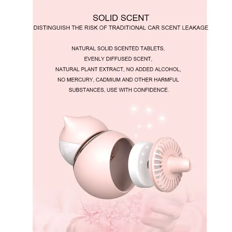 

Luxury Cartoon Cat Car Aromatherapy Home Air Conditioning Outlet Decoration Bedroom Indoor Air Aromatherapy Machine