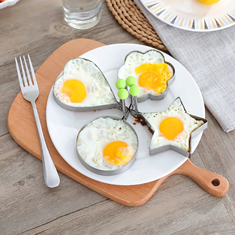 GESEW нержавеющая сталь 10 шт. Искусственная любовь омлет блинчики формовочная