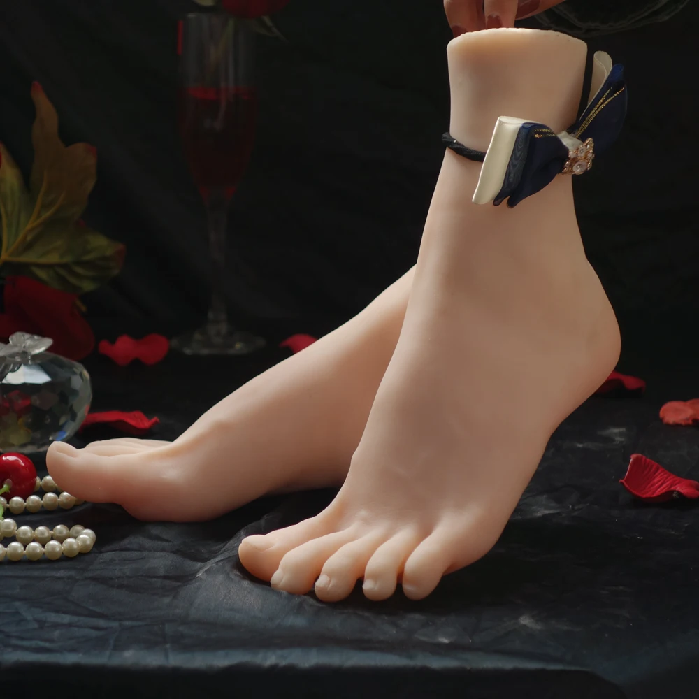 Модель обуви с имитацией ног модель человека перевернутая шелковые чулки