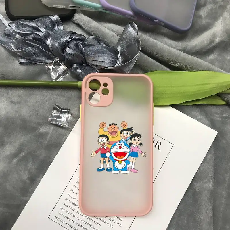 

Wholesale Doraemon Cellphone Clear Case For Iphone 7 8 Plus X Xs Max Xr 11 12 Mini Pro Max TPU Cover