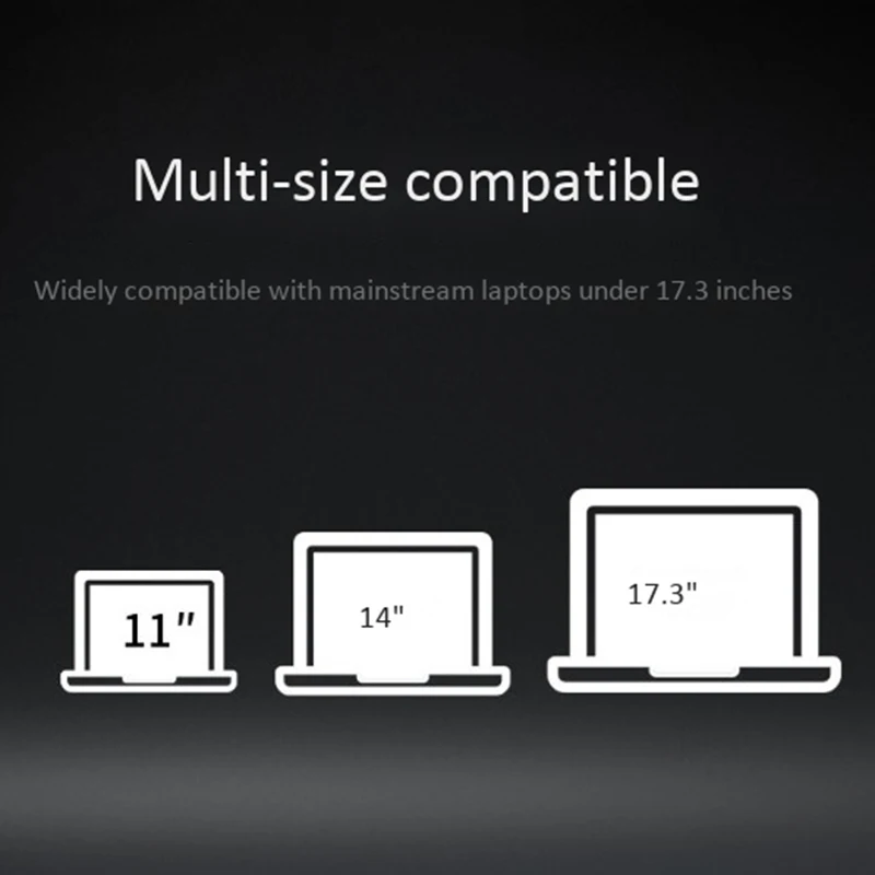 

BONERUY Laptop Stand Aluminum Ergonomic Foldable Laptop Riser for Pro/Air HP Dell Lenovo Samsung Acer and Other Laptops