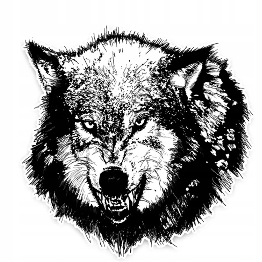 

Car Decal Wolf exterior accessories for cars and motorcycles vinyl sticker funny decals Reflective reflective KK15x15cm