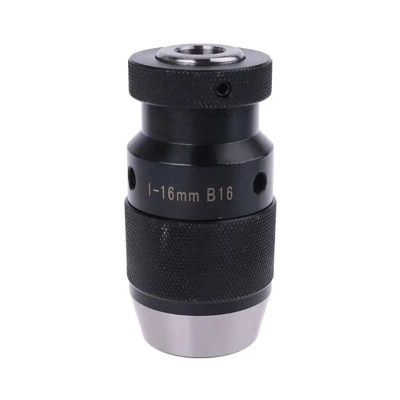 

J2FB 2pcs/set MT2 B16 Self Tightening Drill Chuck 1-16mm Clamping Arbor Keyless for mk2 Lathe Milling Drilling Machines