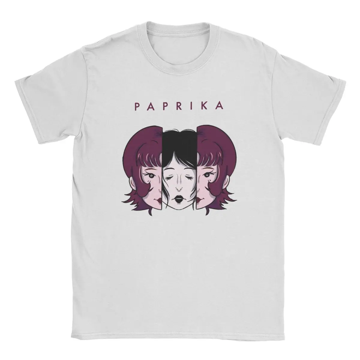 Футболка Paprika мужская из чистого хлопка повседневная тенниска с круглым вырезом