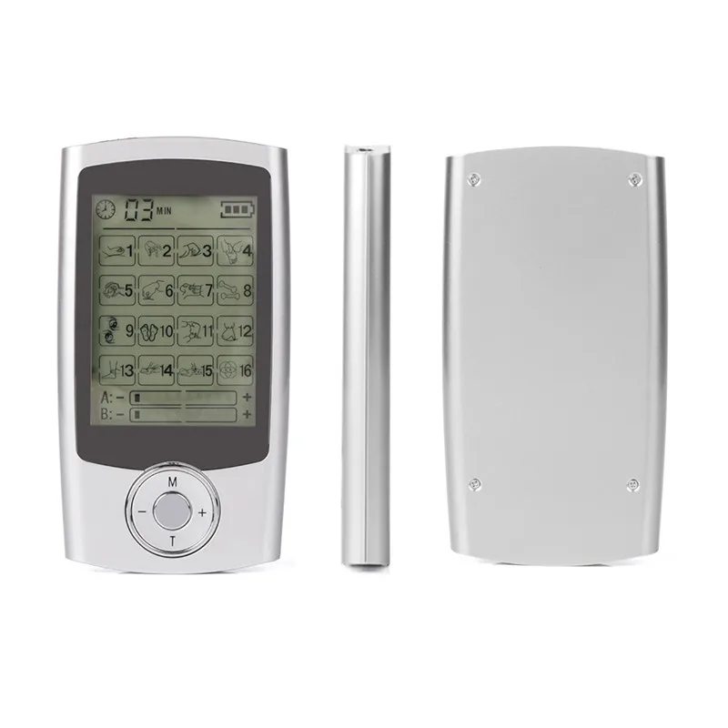 16 режимов устройство для облегчения боли портативный импульсный массажер