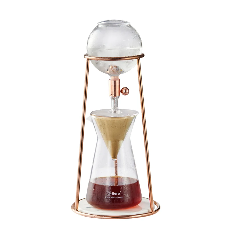 

Ice Drip Coffee Filter Glass Espresso Kitchen Barista Tools Dripper Pot Ice Cold Brew Cafe Maker