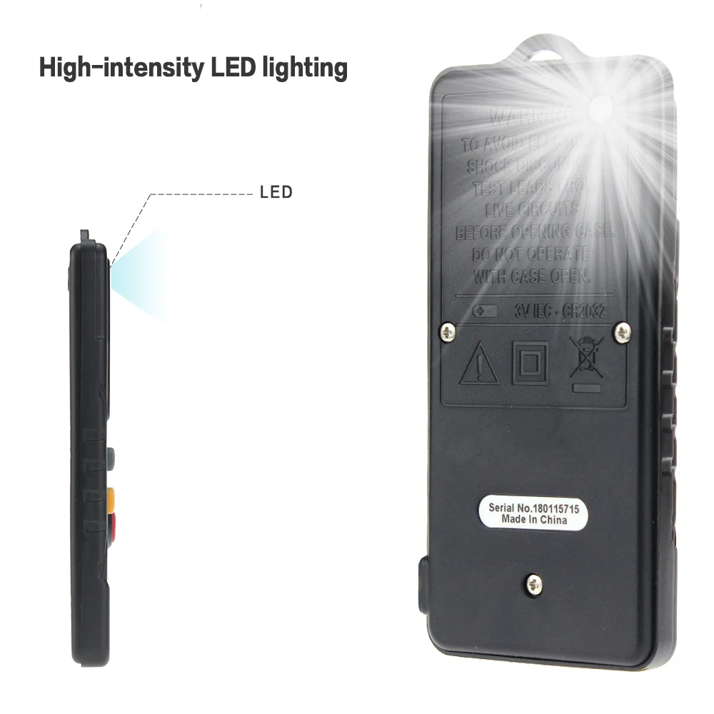 Инструмент ANENG AN302 мультиметр True RMS тестер 8000 отсчетов мультиметровый транзистор