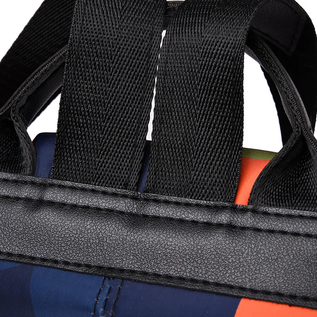 

Women Wild Travel Backpack Colorful Oxford Zipper Solid Fashion Main Material Cloth Student Bag Backpack Versatile Apr 23