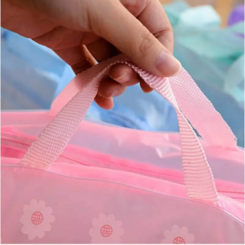 1 шт. Женская дорожная прозрачная косметичка сумки для косметики на молнии