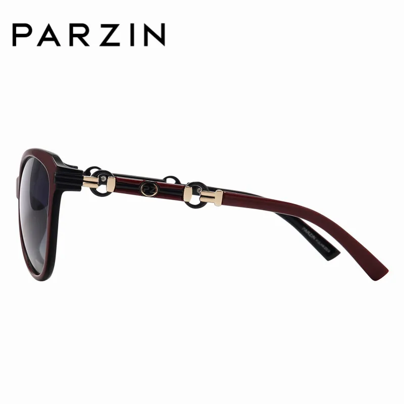 Женские винтажные солнцезащитные очки PARZIN элегантные в оправе из