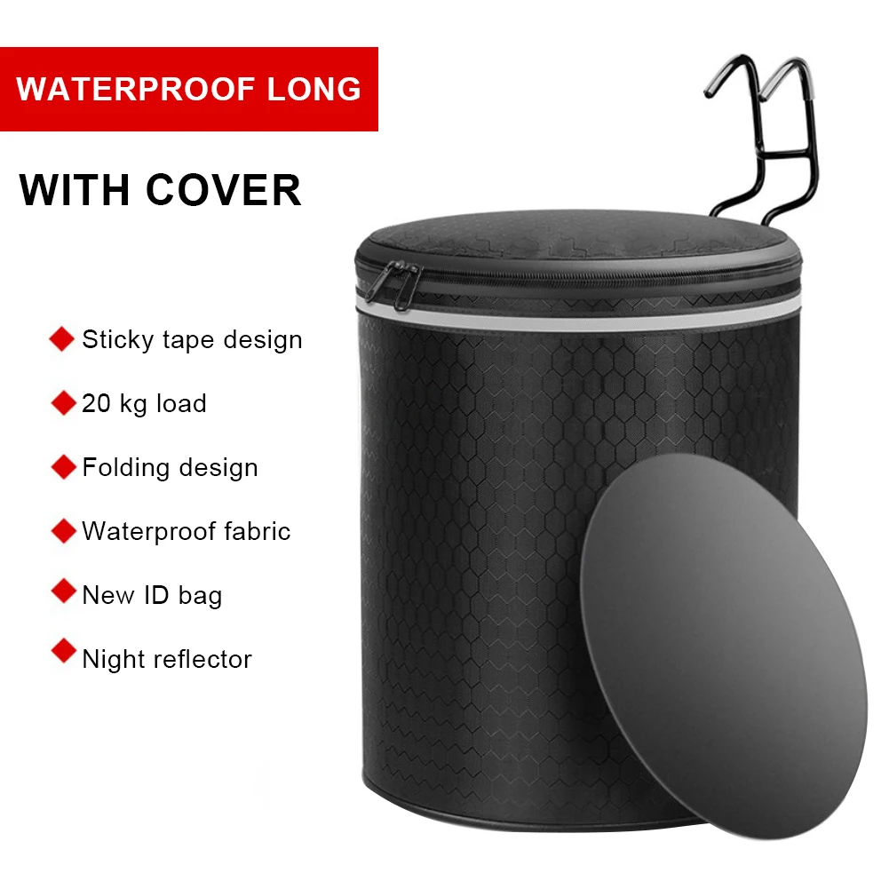 

Bicycle Basket Handlebar Pannier Cycling Carryings Holder Bike Riding Pouch Cycle Biking Front Baggage Bag 10.0KG Load