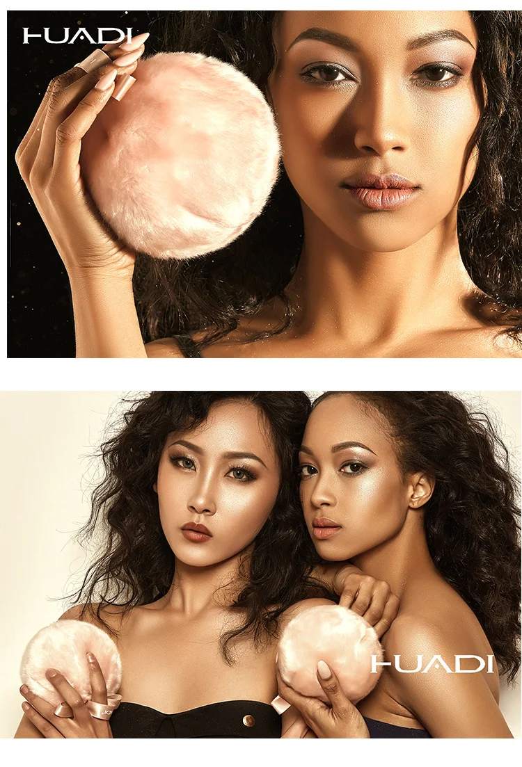 Акционный набор кисточек Pincel Maquiagem Pinceaux De Maquillage Huadi Блестящий Блеск для тела с пушистыми вспышками