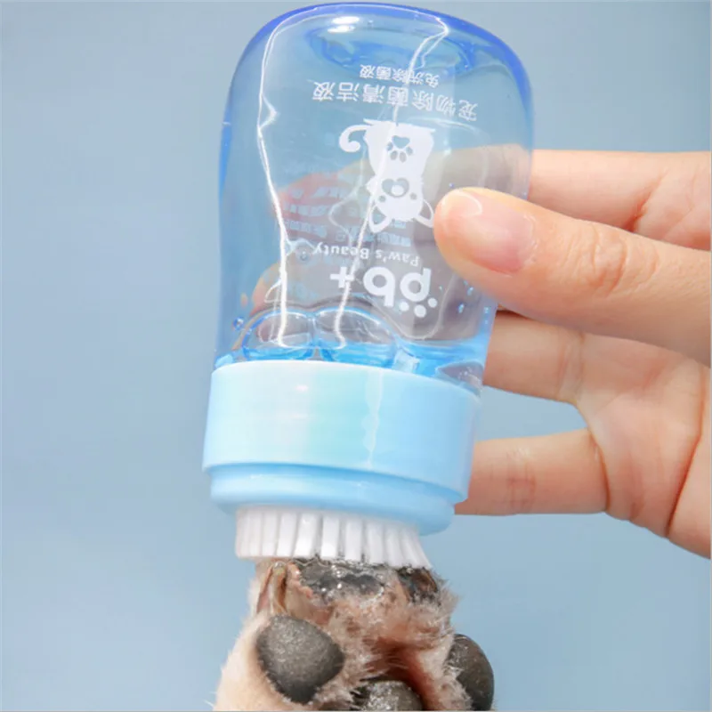 Aapet 1 шт. пластиковая бутылка для груминга кошек с щеткой оборудование чистки