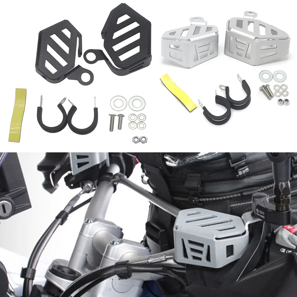 

Front Brake Reservoir Clutch Oil Cup Guard Protector Cover For BMW R1250GS Adventure R1200GS R 1200 GS LC Adv R nineT R 1250 RS