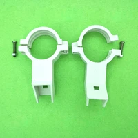 10 pcs high frequency head clamp household pass ku bracket white clinker thickened
