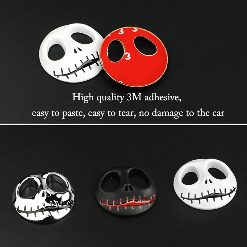 Металлическая наклейка с логотипом 3D черепа для грузовика мотоцикла Harley YAMAHA |