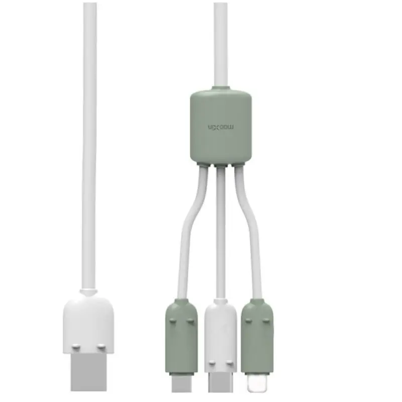 Кабель для передачи данных Maoxin Three-in-one Apple 7 P Android зарядный кабель Type-C