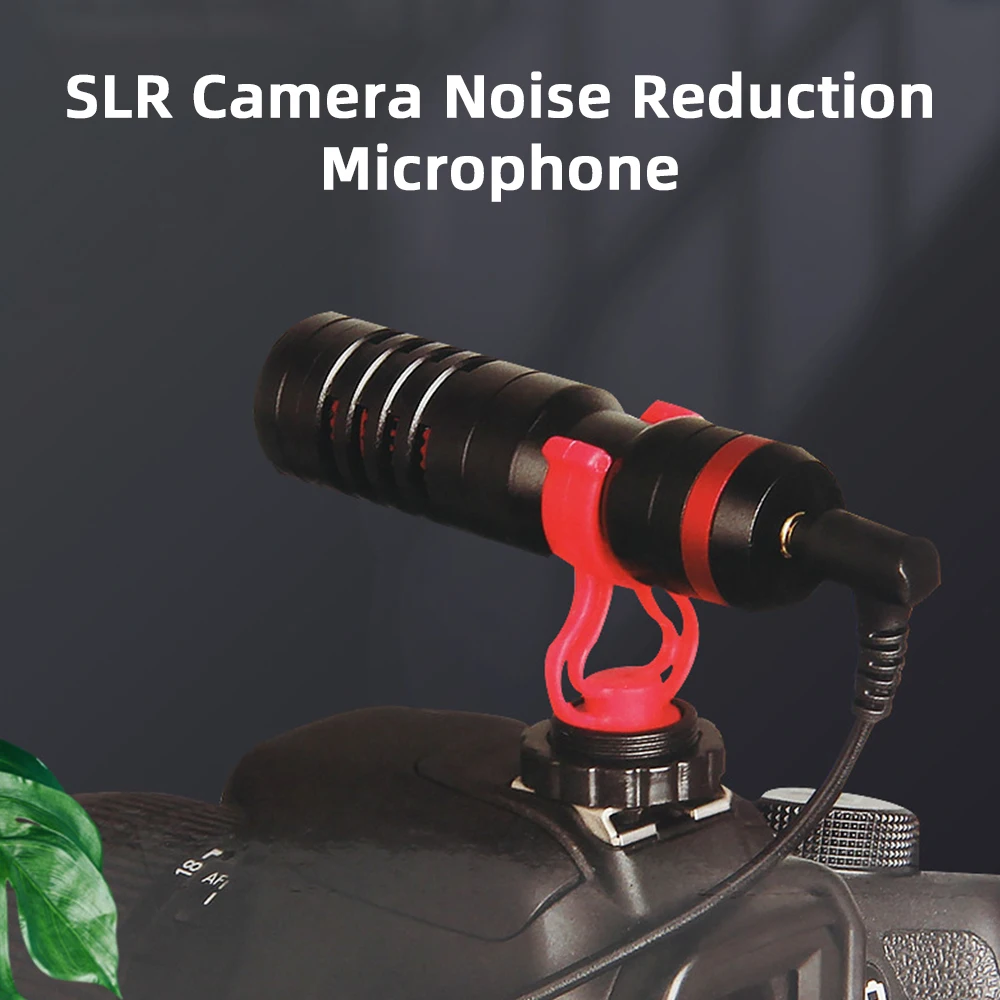 

Microphone Condenser JY-MM1 Cardioid Shotgun Microphone Tik Tok Streaming DSLR Phone Video Camera Recording Studio Equipment