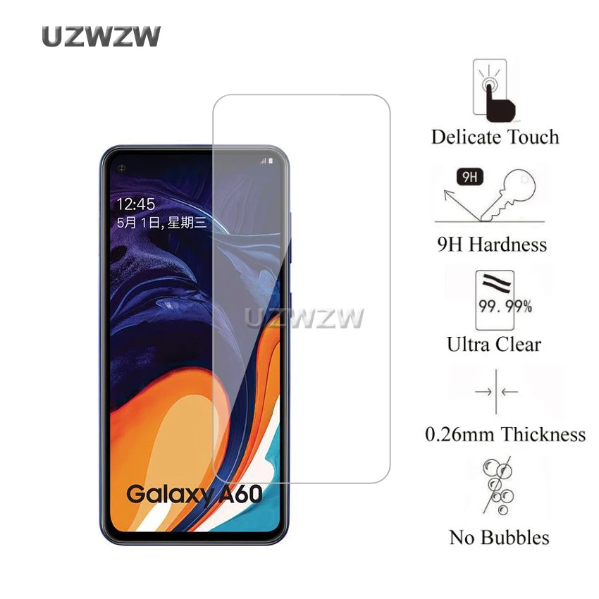 2 шт Для samsung Galaxy A60 0,26 мм 2.5D Премиум Закаленное стекло протектор экрана Защитное стекло для samsung Galaxy A60