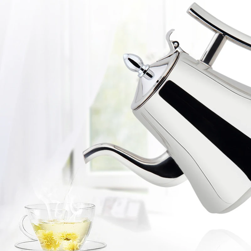 1.5Л чайник из нержавеющей стали кофейник с фильтром для дома отеля бара ресторана