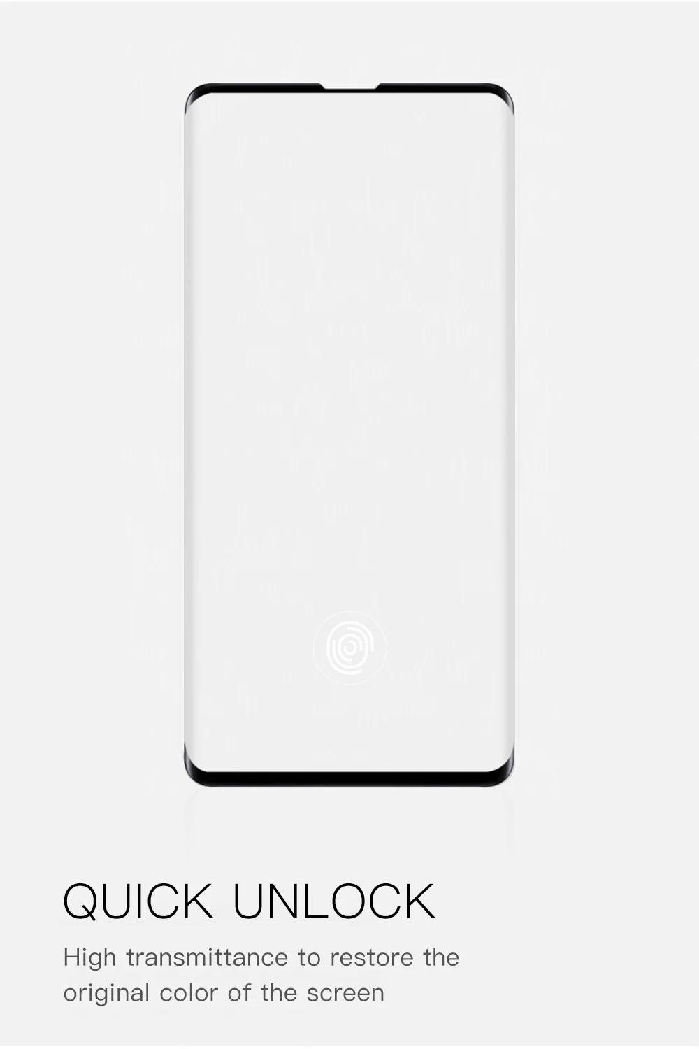 Разблокировка отпечатков пальцев закаленное стекло для samsung Galaxy S10 Plus S10 5G защитное стекло протектор экрана для samsung M10 M20 M30