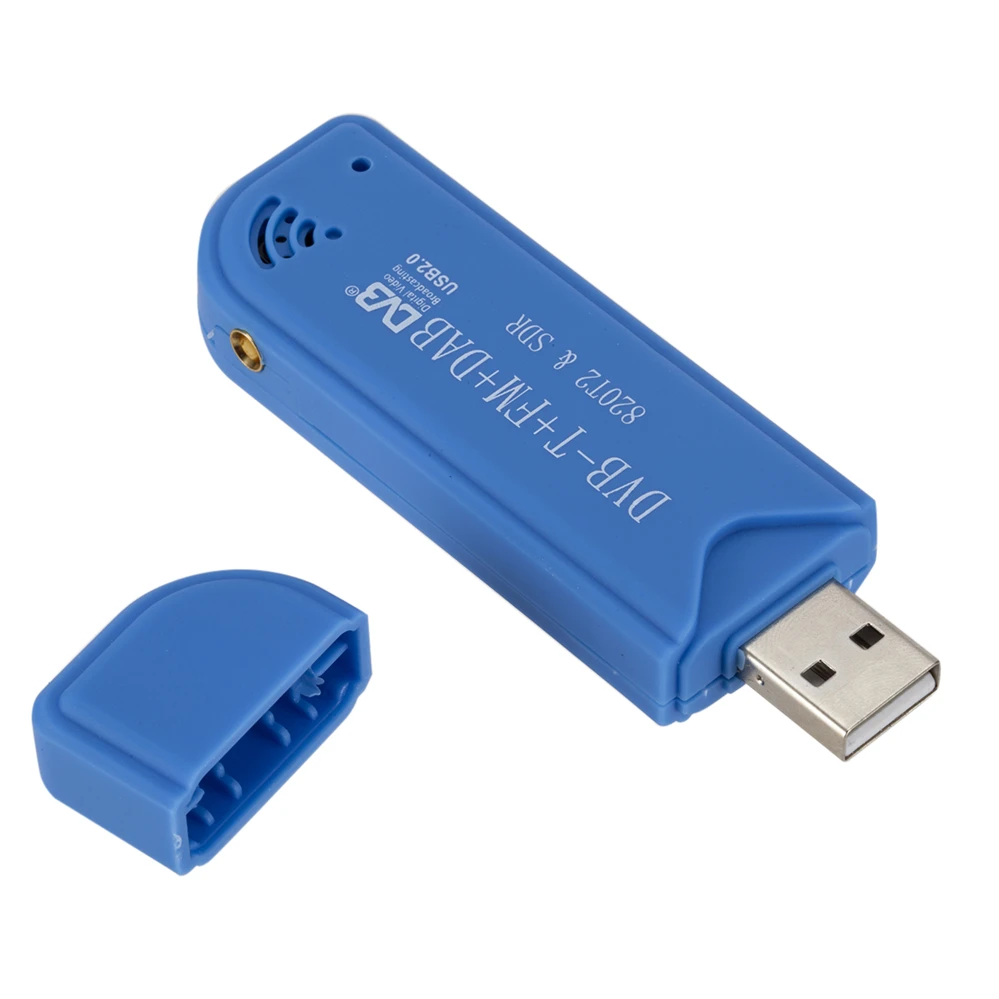 Мини приемник Цифровой PzzPss USB 2 0 с программным обеспечением радио DVB T R820T2