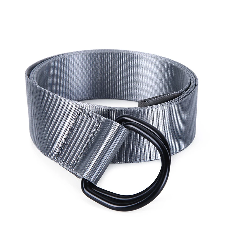 Унисекс нейлоновый ремень сплав двойная Пряжка Для мужчин сумка на пояс модные